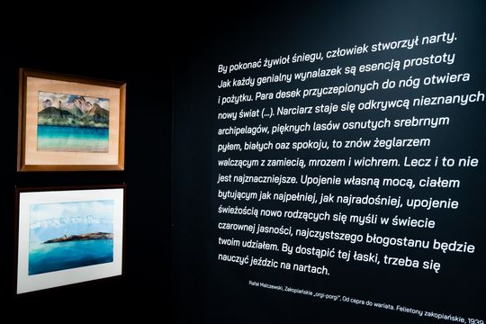 Wernisaż wystawy "Rafał Malczewski. Narty, dancing, brydż" (zdjęcia)