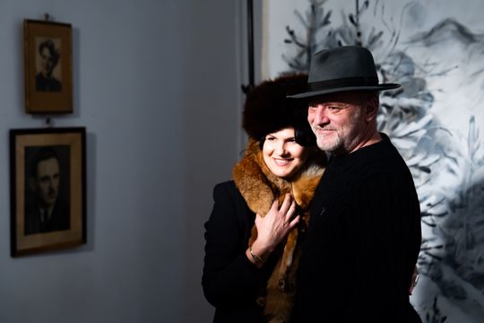 Wernisaż wystawy "Rafał Malczewski. Narty, dancing, brydż" (zdjęcia)