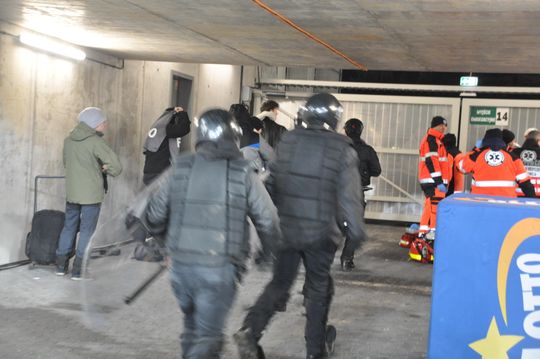 Zamieszki po meczu Radomiak Radom - Korona Kielce 