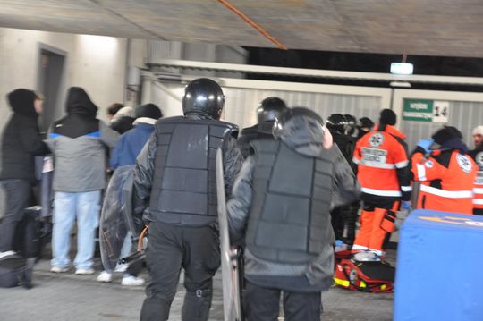 Zamieszki po meczu Radomiak Radom - Korona Kielce 
