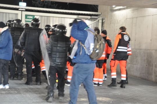 Zamieszki po meczu Radomiak Radom - Korona Kielce 