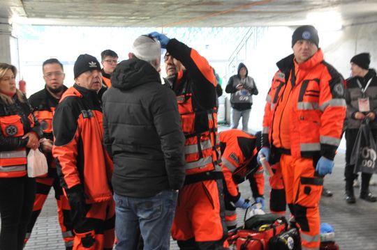 Zamieszki po meczu Radomiak Radom - Korona Kielce 