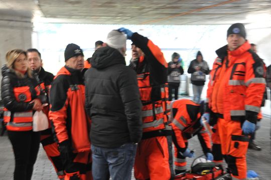 Zamieszki po meczu Radomiak Radom - Korona Kielce 