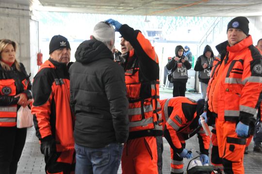 Zamieszki po meczu Radomiak Radom - Korona Kielce 