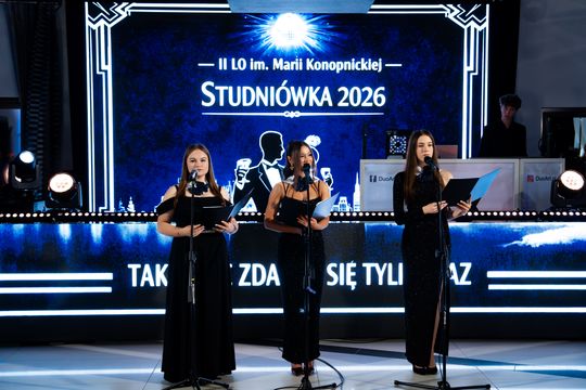 Studniówka II Liceum Ogólnokształcącego im. Marii Konopnickiej (zdjęcia)