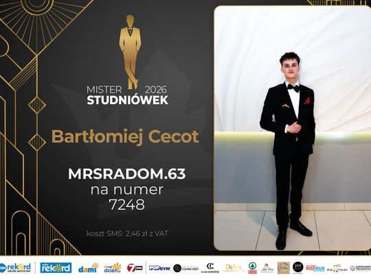 Mister Studniówek 2026 - zobaczcie kandydatów!