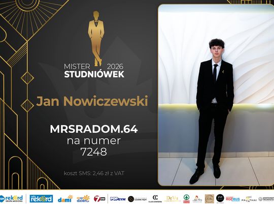 Mister Studniówek 2026 - zobaczcie kandydatów!