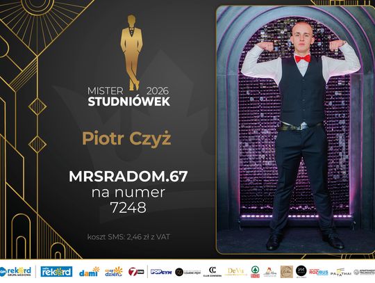 Mister Studniówek 2026 - zobaczcie kandydatów!