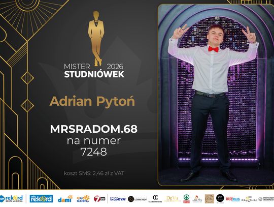 Mister Studniówek 2026 - zobaczcie kandydatów!
