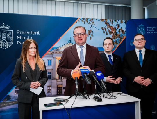 Konferencja prasowa dotycząca dofinansowań rządowych dla Radomia (zdjęcia)