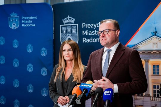 Konferencja prasowa dotycząca dofinansowań rządowych dla Radomia (zdjęcia)