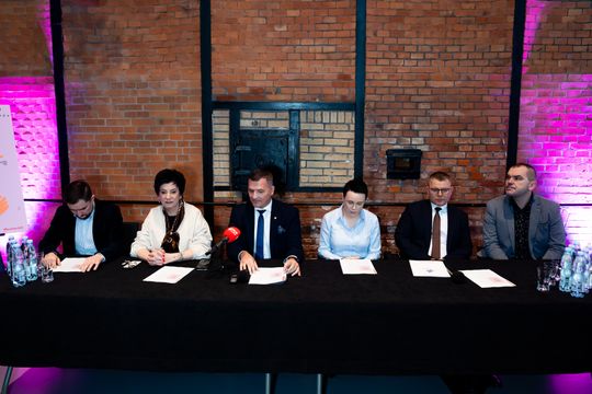 Konferencja prasowa w MCSW Elektrownia (zdjęcia)