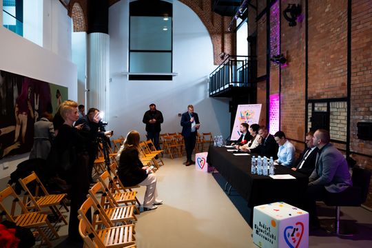 Konferencja prasowa w MCSW Elektrownia (zdjęcia)