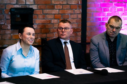 Konferencja prasowa w MCSW Elektrownia (zdjęcia)