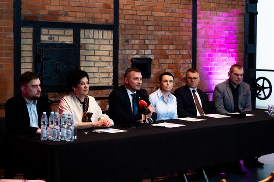Konferencja prasowa w MCSW Elektrownia (zdjęcia)
