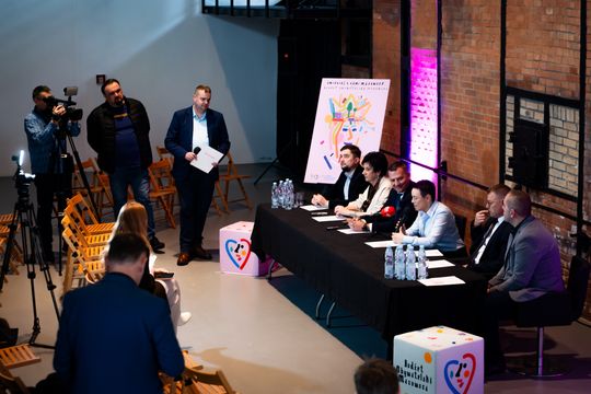 Konferencja prasowa w MCSW Elektrownia (zdjęcia)