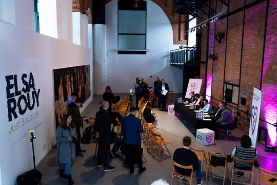 Konferencja prasowa w MCSW Elektrownia (zdjęcia)