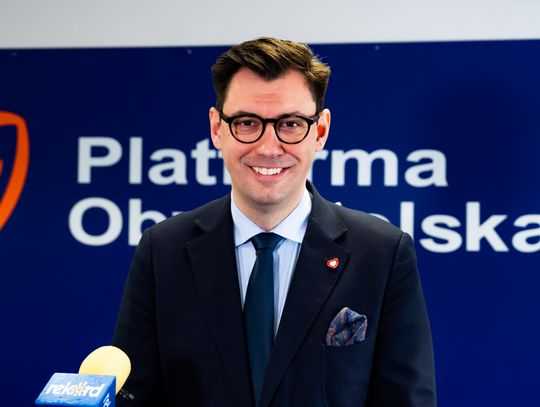 Konferencja prasowa posła Konrada Frysztaka (zdjęcia)