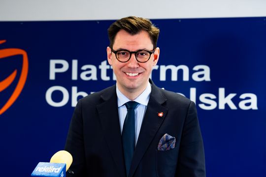 Konferencja prasowa posła Konrada Frysztaka (zdjęcia)