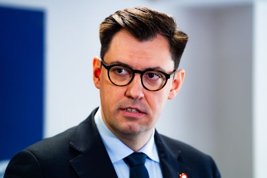 Konferencja prasowa posła Konrada Frysztaka (zdjęcia)