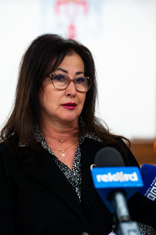 Konferencja prasowa przed poniedziałkową sesją Rady Miasta (zdjęcia)