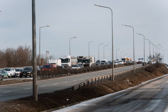 Zderzenie pięciu samochodów na ul. Żółkiewskiego (zdjęcia)