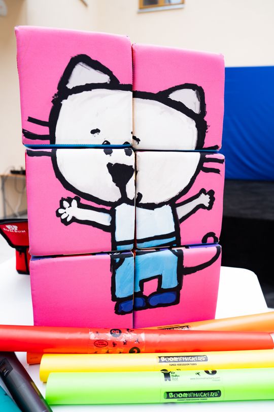 Niedziala z Kicią Kocią w Kamienicy Deskurów (zdjęcia)