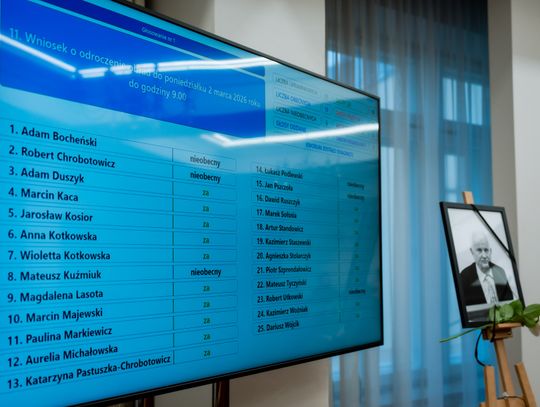 Sesja Rady Miejskiej (zdjęcia)