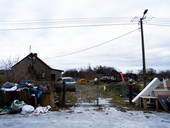 Pożar domu w Dąbrówce Nagórnej (zdjęcia)