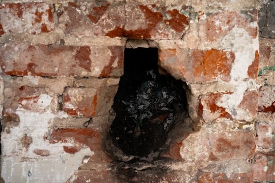 Pożar domu w Dąbrówce Nagórnej (zdjęcia)