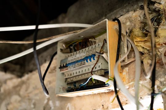 Pożar domu w Dąbrówce Nagórnej (zdjęcia)