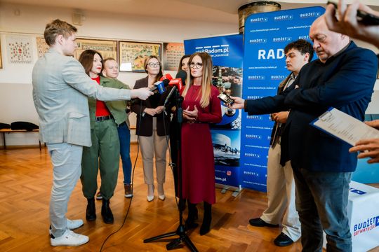 Konferencja dotyczącą Szkolnego Budżetu Obywatelskiego (zdjęcia)