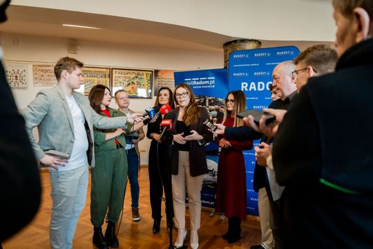 Konferencja dotyczącą Szkolnego Budżetu Obywatelskiego (zdjęcia)
