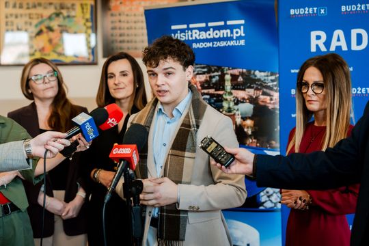 Konferencja dotyczącą Szkolnego Budżetu Obywatelskiego (zdjęcia)