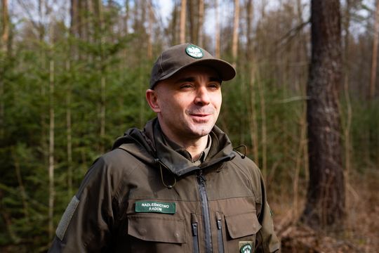 Konferencja prasowa Nadleśnictwa Radom (zdjęcia)