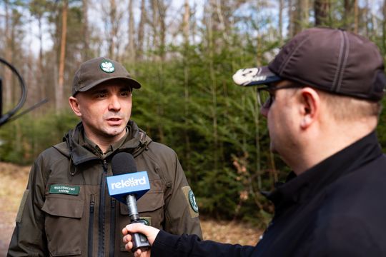 Konferencja prasowa Nadleśnictwa Radom (zdjęcia)