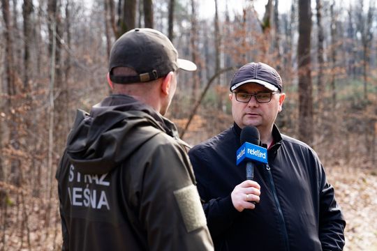 Konferencja prasowa Nadleśnictwa Radom (zdjęcia)