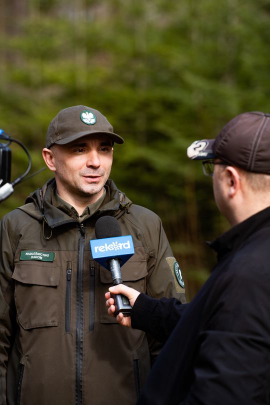 Konferencja prasowa Nadleśnictwa Radom (zdjęcia)