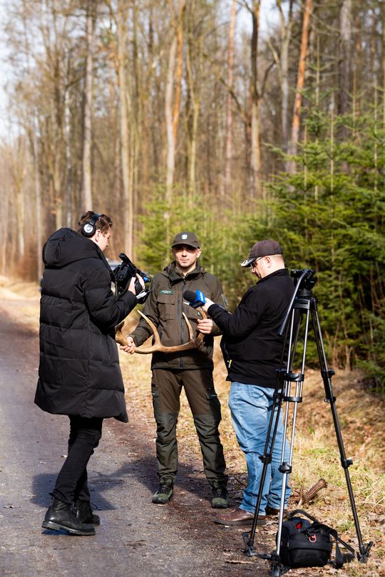 Konferencja prasowa Nadleśnictwa Radom (zdjęcia)