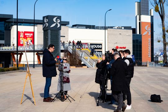 Konferencja prasowa posła Konrada Frysztaka (zdjęcia)