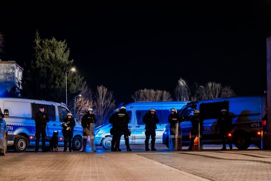 Kibice na meczu Radomiak Radom - Arka Gdynia (zdjęcia) 