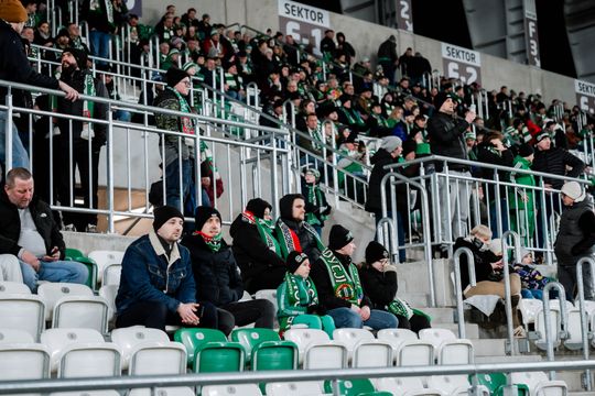 Kibice na meczu Radomiak Radom - Arka Gdynia (zdjęcia) 