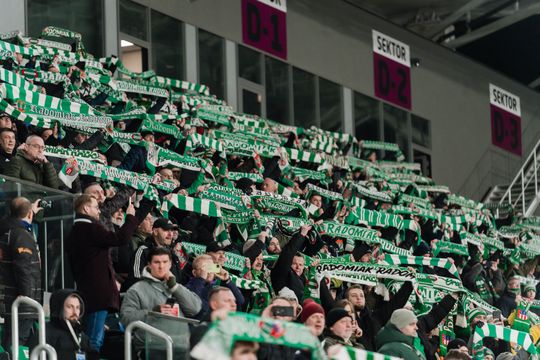 Kibice na meczu Radomiak Radom - Arka Gdynia (zdjęcia) 