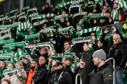 Kibice na meczu Radomiak Radom - Arka Gdynia (zdjęcia) 