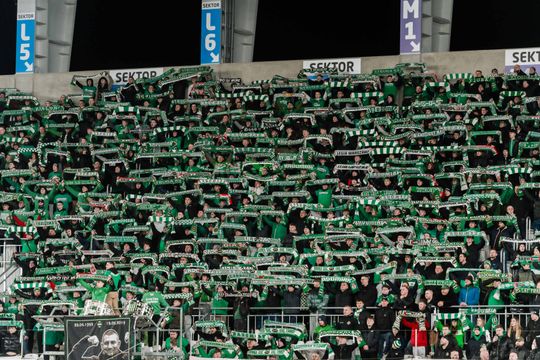 Kibice na meczu Radomiak Radom - Arka Gdynia (zdjęcia) 