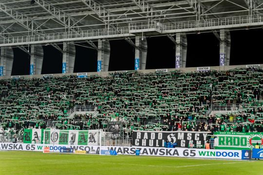 Kibice na meczu Radomiak Radom - Arka Gdynia (zdjęcia) 