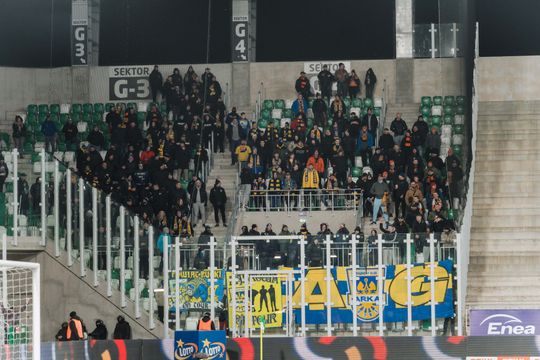 Kibice na meczu Radomiak Radom - Arka Gdynia (zdjęcia) 