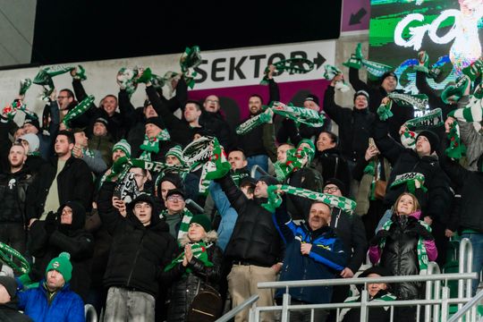 Kibice na meczu Radomiak Radom - Arka Gdynia (zdjęcia) 