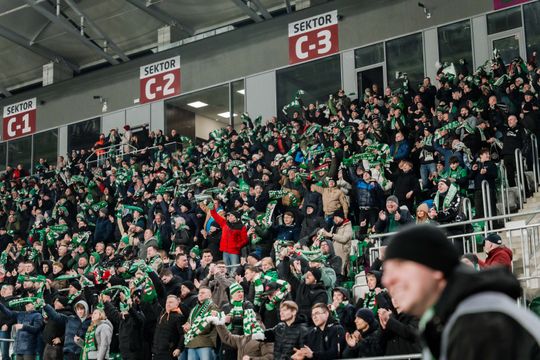 Kibice na meczu Radomiak Radom - Arka Gdynia (zdjęcia) 