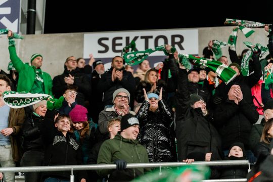 Kibice na meczu Radomiak Radom - Arka Gdynia (zdjęcia) 